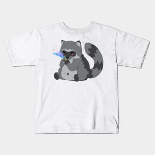 Cute Raccoon Kids T-Shirt